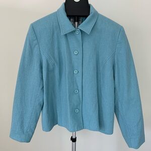 Light Blue Pendleton Coat